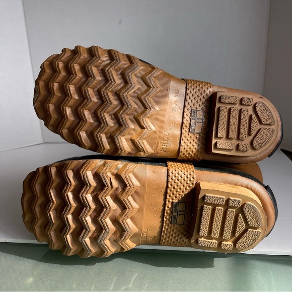 Servus Mens Size 11 Steel Shank Work Hunting Insulated 16" Rubber 2 Buckle Boot - Picture 7 of 10